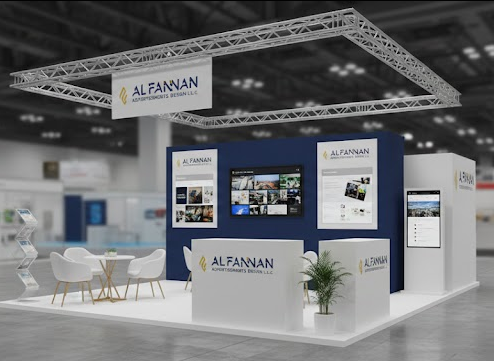 Exhibition Stand Branding - Al Fannan Showcase